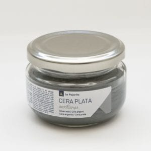 Cera Metalizada Plata 100 ml