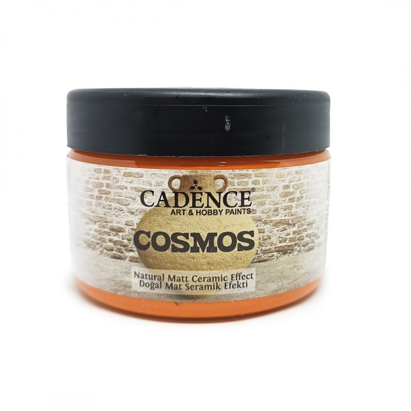 COSMOS MATT EFECTO CERAMICA CS04 Orange 150ml