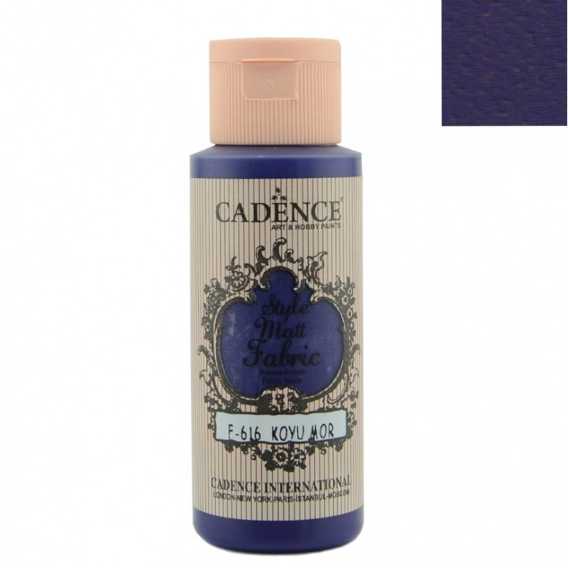 PINTURA TEXTIL F616 Purpura Oscuro 59ml