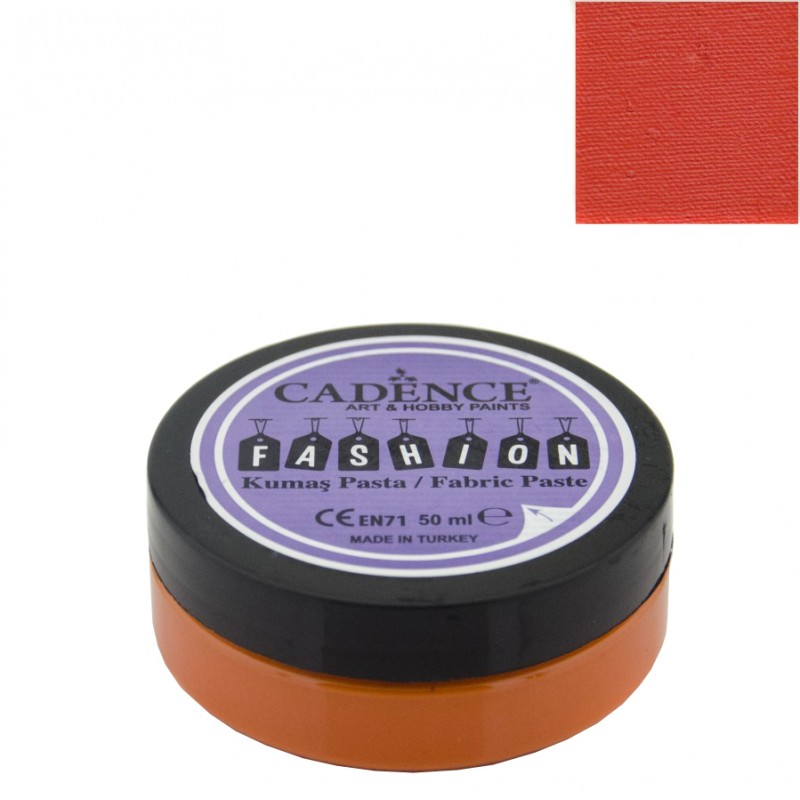 Pasta Textil FASHION FP03 Naranja 50ml
