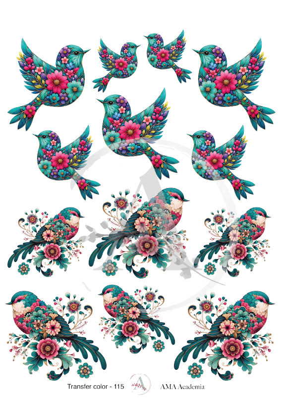 LAMINAS TRANSFER COLOR TC-115