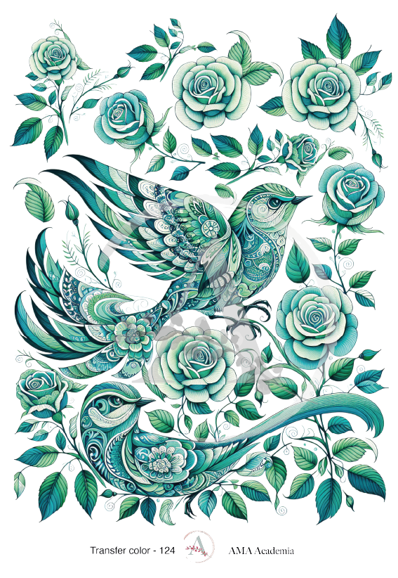 LAMINAS TRANSFER COLOR TC-124