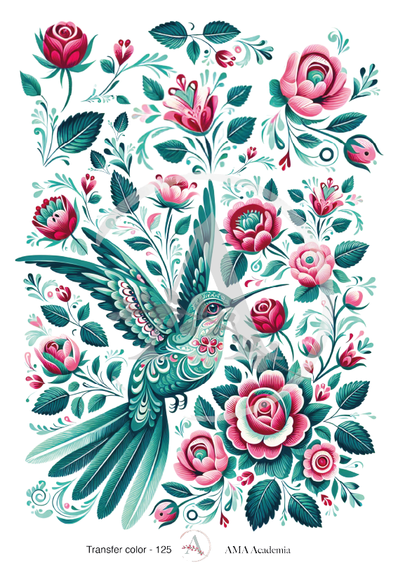 LAMINAS TRANSFER COLOR TC-125