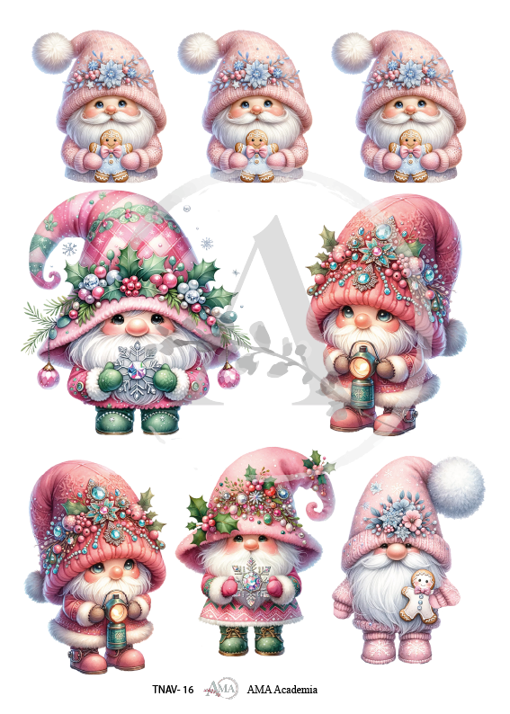 LAMINAS TRANSFER COLOR NAVIDAD 20X30 CMS TNAV-16