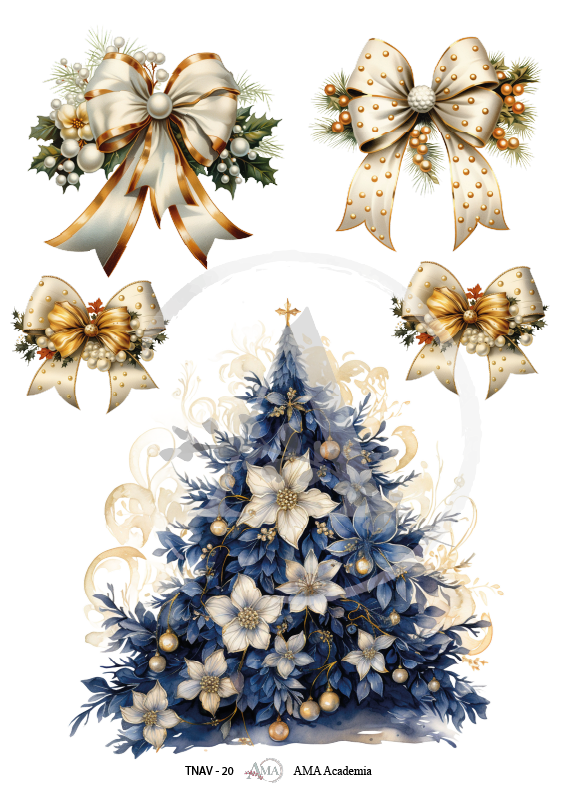 LAMINAS TRANSFER COLOR NAVIDAD 20X30 CMS TNAV-20