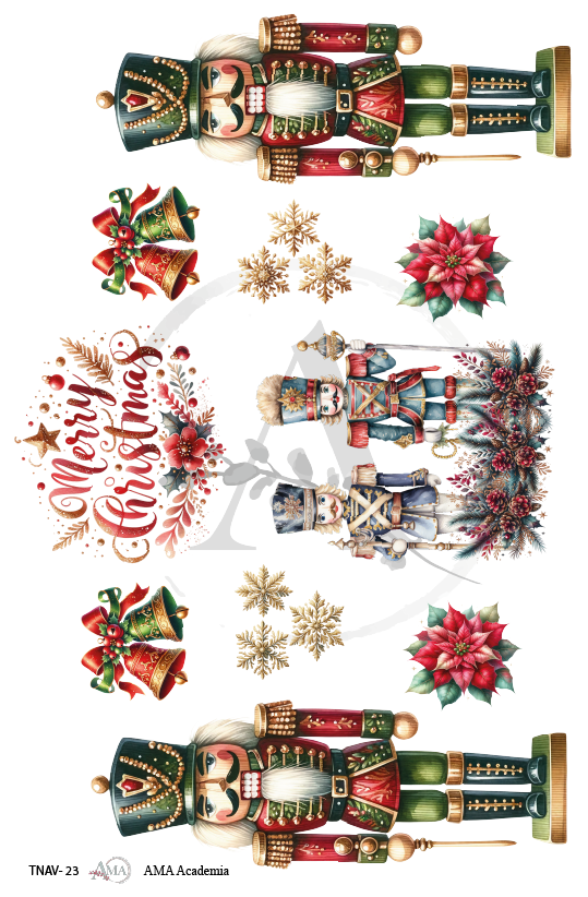 LAMINAS TRANSFER COLOR NAVIDAD 20X30 CMS TNAV-23